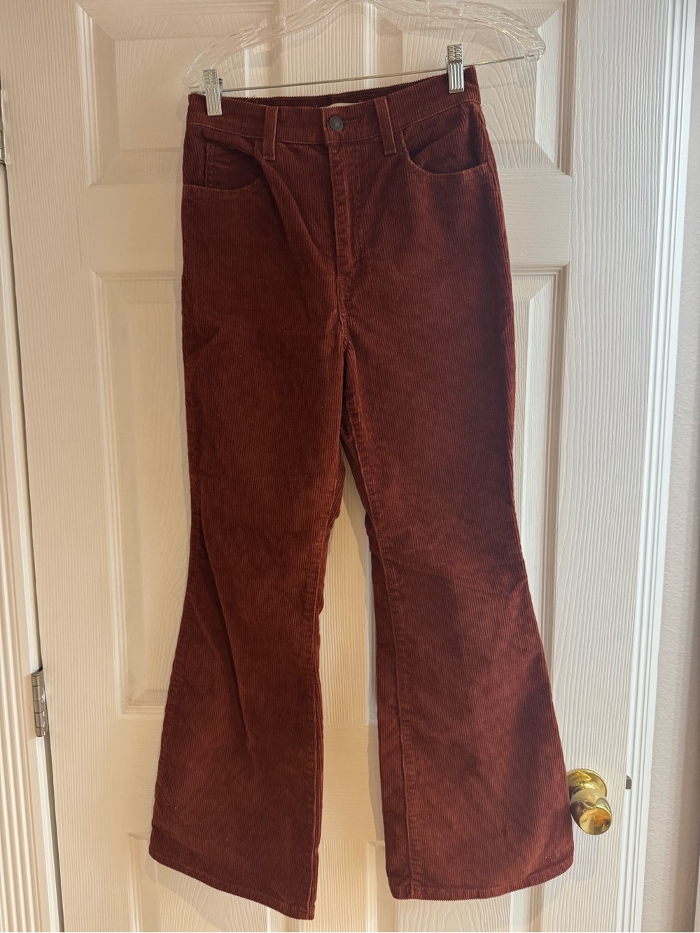 Levi's Women's Corduroy Flare Jeans - Chestnut